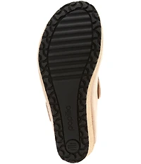 Papillio by Birkenstock Women's Fanny Suede Buckle Strap Hardware Wedge Clogs