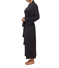 Papinelle Kate Lightweight Knit Long Sleeve Shawl Collar Maxi Robe