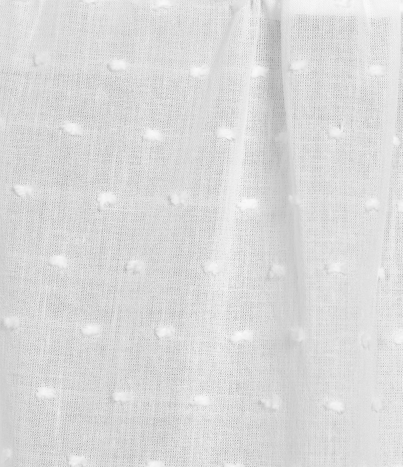 Papinelle Woven Swiss Dot Sleeveless Nightgown