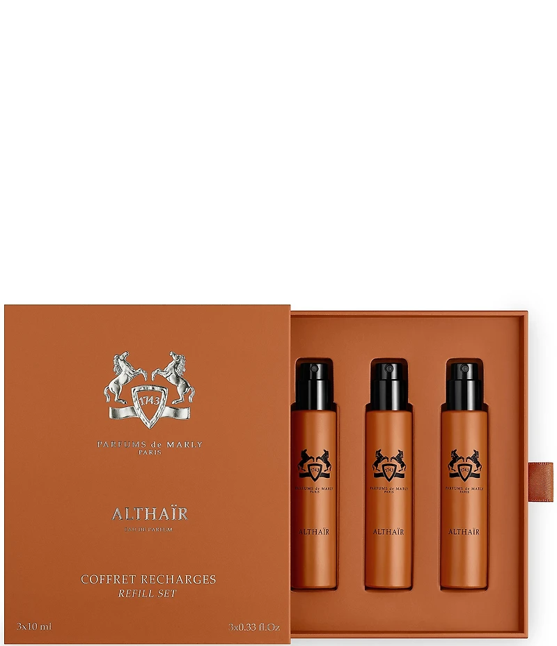 PARFUMS de MARLY Althair Eau de Parfum 3-Piece Travel Spray Refill Set