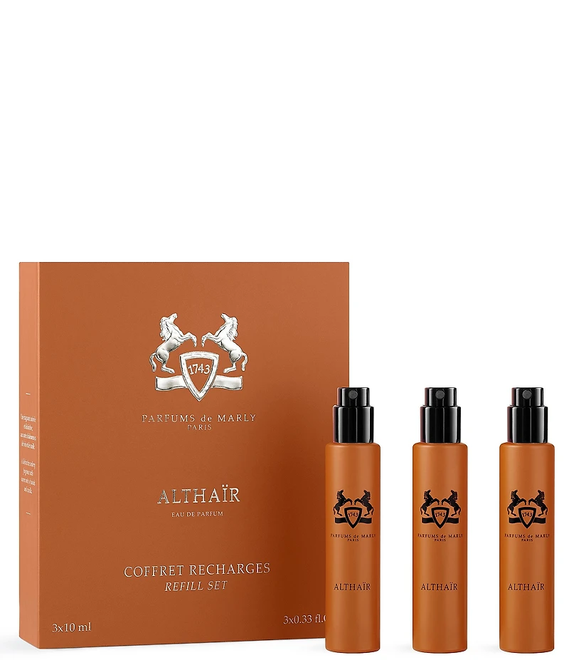 PARFUMS de MARLY Men's Althair Eau de Parfum Refillable Travel Set with Case