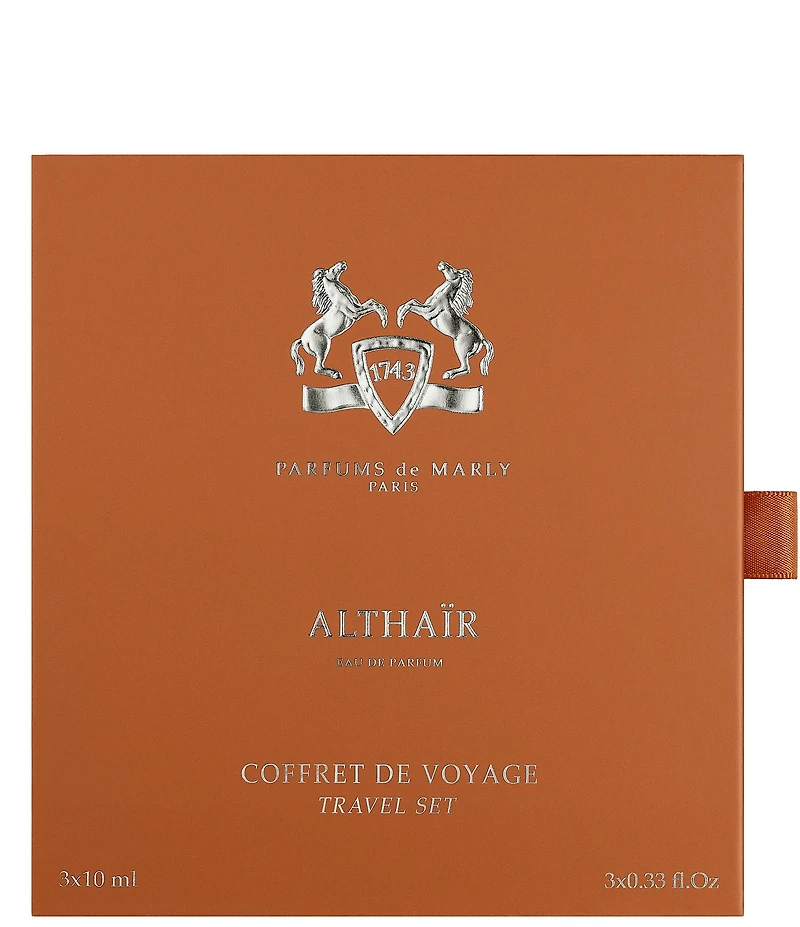 PARFUMS de MARLY Men's Althair Eau de Parfum Refillable Travel Set with Case