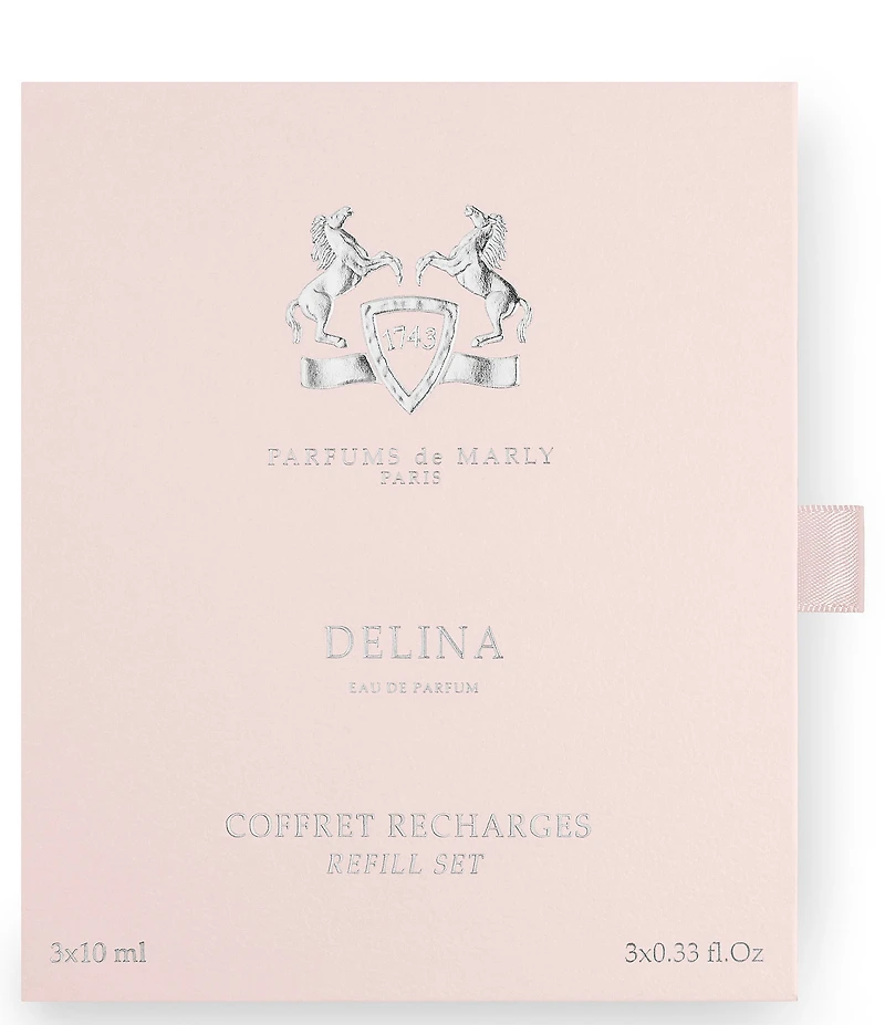 PARFUMS de MARLY Delina Eau de Parfum 3-Piece Travel Spray Refill Set