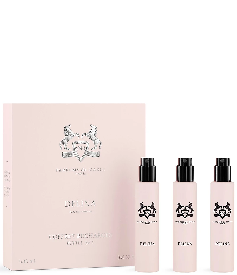 PARFUMS de MARLY Delina Eau de Parfum 3-Piece Travel Spray Refill Set