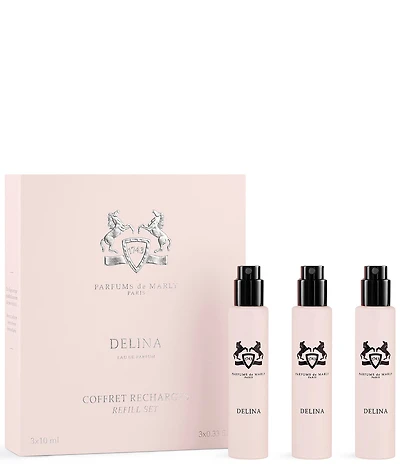PARFUMS de MARLY Delina Eau de Parfum 3-Piece Travel Spray Refill Set