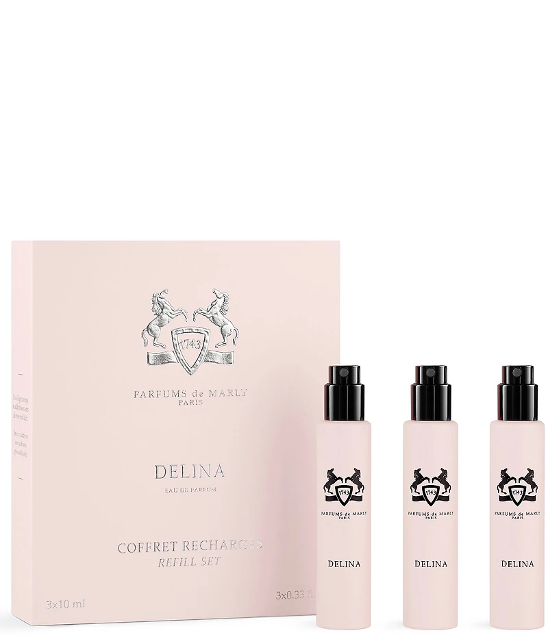 PARFUMS de MARLY Delina Eau de Parfum Refillable Travel Set with Case