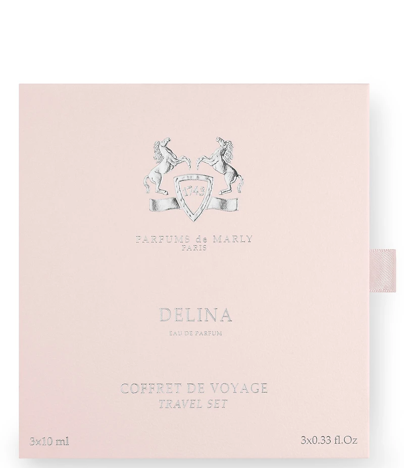 PARFUMS de MARLY Delina Eau de Parfum Refillable Travel Set with Case