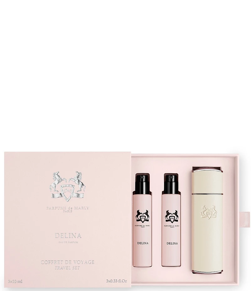 PARFUMS de MARLY Delina Eau de Parfum Refillable Travel Set with Case