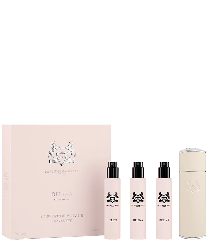 PARFUMS de MARLY Delina Eau de Parfum Refillable Travel Set with Case