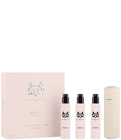 PARFUMS de MARLY Delina Eau de Parfum Refillable Travel Set with Case