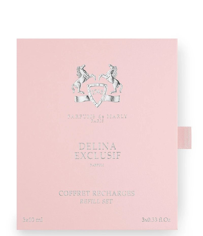 PARFUMS de MARLY Delina Exclusif Parfum Refillable Travel Set with Case