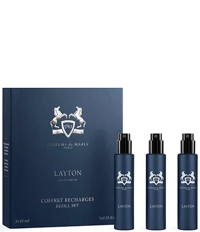 PARFUMS de MARLY Layton Eau de Parfum 3-Piece Travel Spray Refill Set