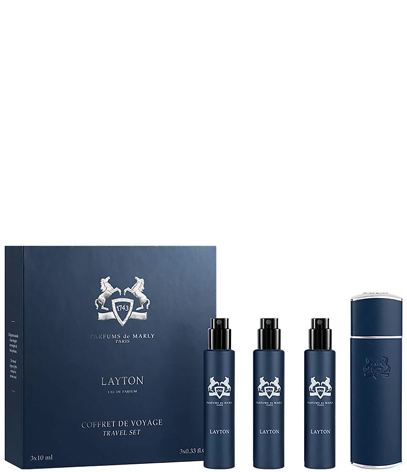 PARFUMS de MARLY Layton Eau de Parfum Travel Set with Case