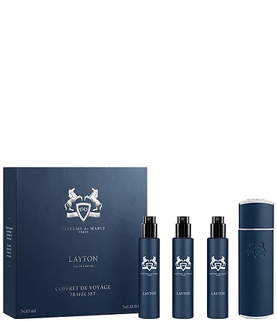PARFUMS de MARLY Layton Eau de Parfum Travel Set with Case