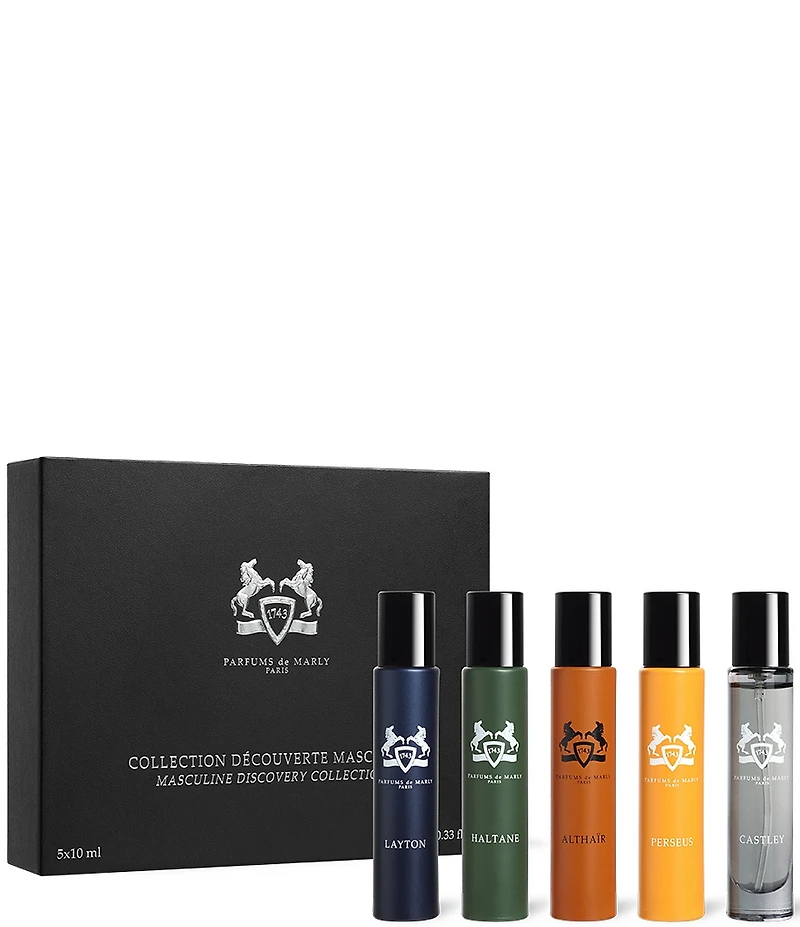 PARFUMS de MARLY Masculine Fragrance 5-Piece Discovery Collection Set