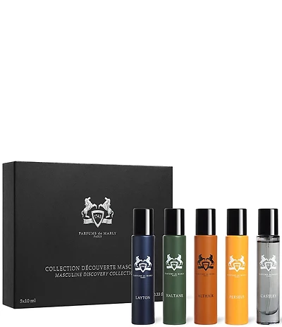 PARFUMS de MARLY Masculine Fragrance 5-Piece Discovery Collection Set