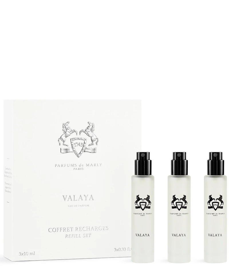 PARFUMS de MARLY Valaya Eau de Parfum Refillable Travel Set with Case