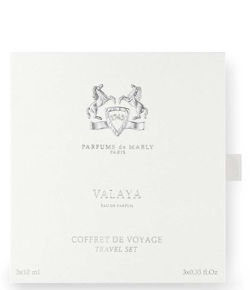PARFUMS de MARLY Valaya Eau de Parfum Refillable Travel Set with Case