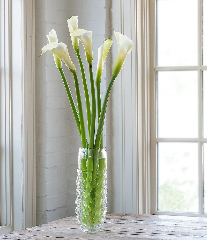 Park Hill Alouetta Blown Tall Glass Vase