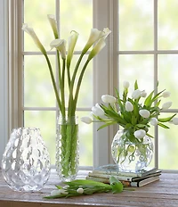 Park Hill Alouetta Blown Tall Glass Vase