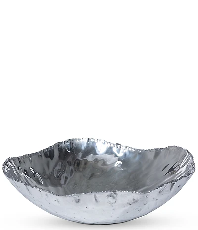 Park Hill Cali Organic Edge Pewter Decorative Bowl