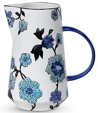 Park Hill Periwinkle Vine Pattern Pitcher
