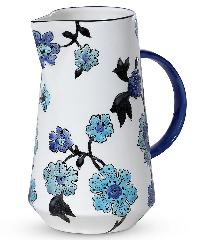 Park Hill Periwinkle Vine Pattern Pitcher
