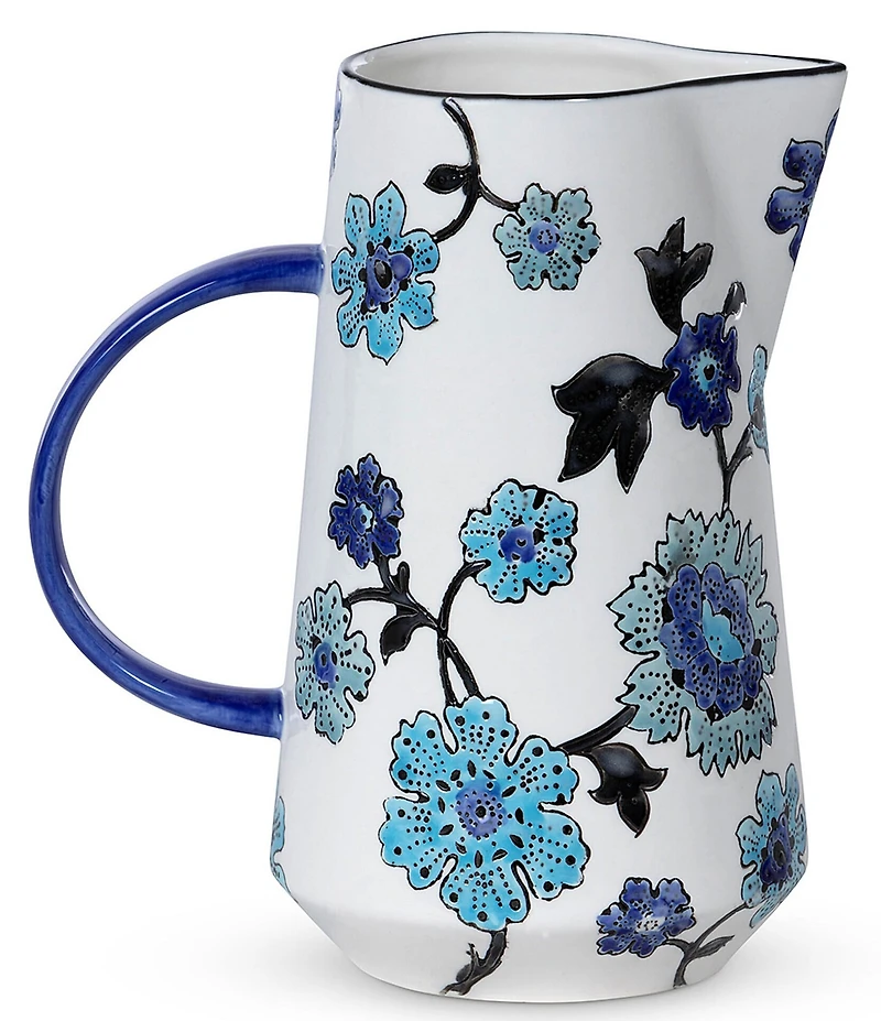 Park Hill Periwinkle Vine Pattern Pitcher