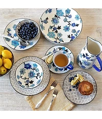 Park Hill Periwinkle Vine Pattern Serving Bowl