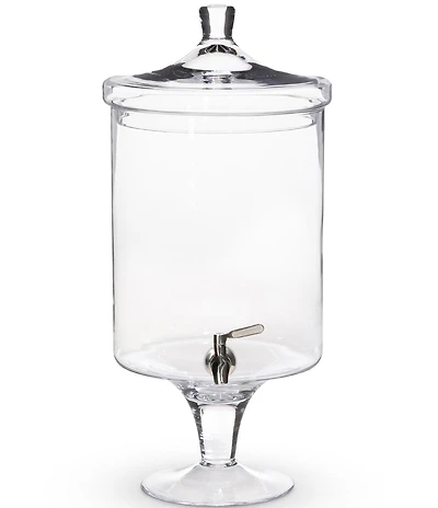 Park Hill Sleek Crystal Dispenser, 12-quart