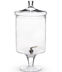 Park Hill Sleek Crystal Dispenser, 12-quart