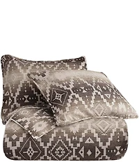 HiEnd Accents x Paseo Road Chalet Southwestern Geometric Pattern Duvet Cover Mini Set