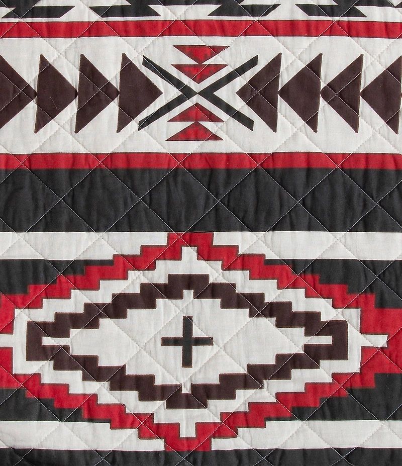 HiEnd Accents x Paseo Road Cortez Geometric Print Reversible Quilt Mini Set