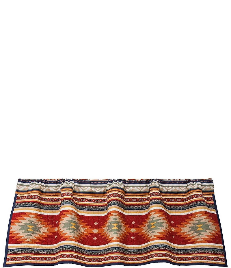 HiEnd Accents x Paseo Road Del Sol Southwestern Geometric Window Valance