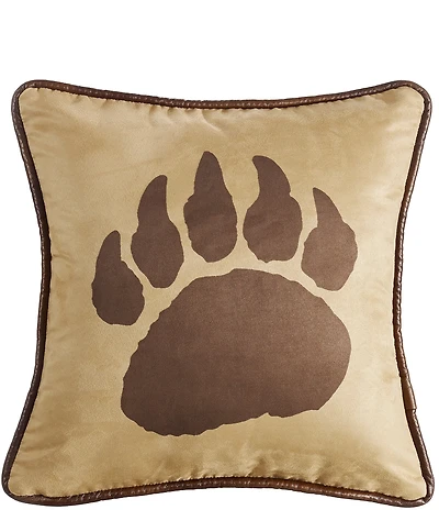 Paseo Road Bear Claw Reversible Square Decorative Pillow