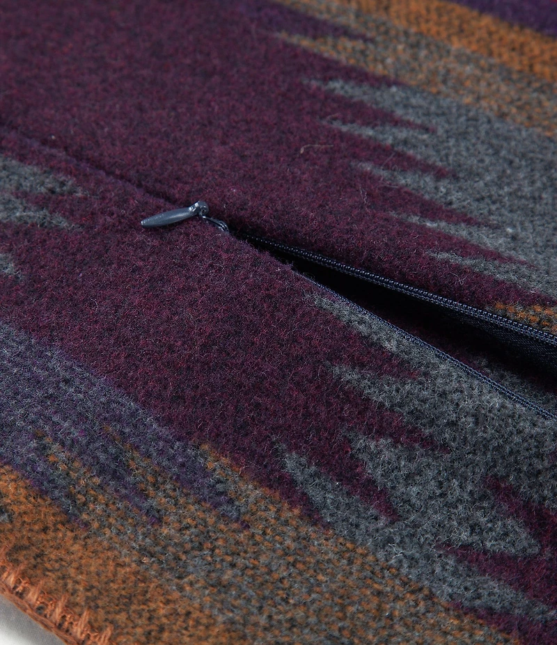 HiEnd Accents x Paseo Road Gila Geometric Print Wool Blend Euro Sham
