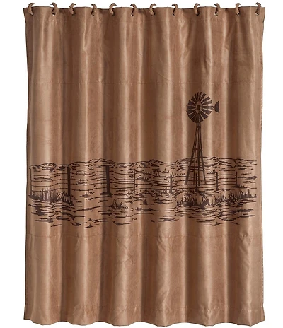 HiEnd Accents x Paseo Road Jasper Landscape Shower Curtain