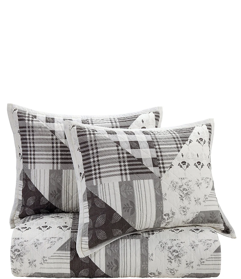 HiEnd Accents x Paseo Road Patchwork Prairie Reversible Quilt Mini Set