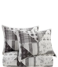 HiEnd Accents x Paseo Road Patchwork Prairie Reversible Quilt Mini Set