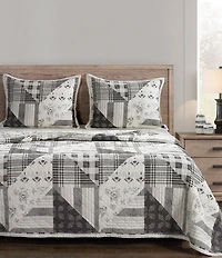 HiEnd Accents x Paseo Road Patchwork Prairie Reversible Quilt Mini Set