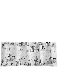 HiEnd Accents x Paseo Road Ranch Life Western Quilted Reversible Window Valance