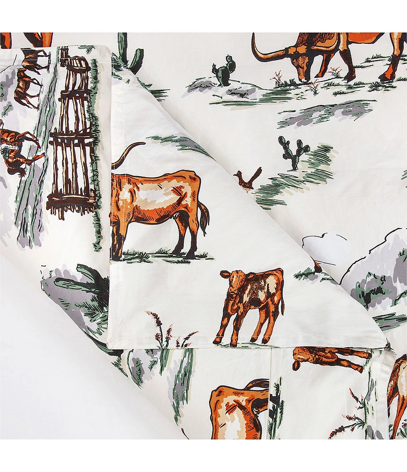 HiEnd Accents x Paseo Road Ranch Life Western Reversible Comforter Mini Set