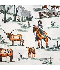 HiEnd Accents x Paseo Road Ranch Life Western Reversible Duvet Cover Mini Set