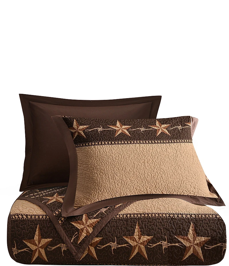 HiEnd Accents x Paseo Road Western Star Collection Reversible Quilt Mini Set