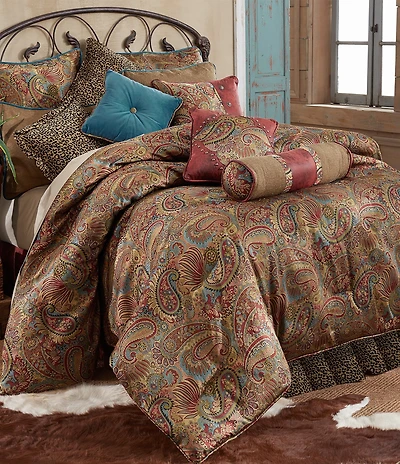 Paseo Road San Angelo Paisley Printed Comforter Set