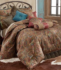 HiEnd Accents x Paseo Road San Angelo Paisley Printed Comforter Set