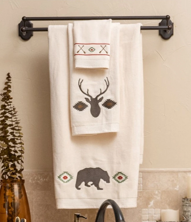 Paseo Road Southwestern Bear 3-Piece Bath Towel Set