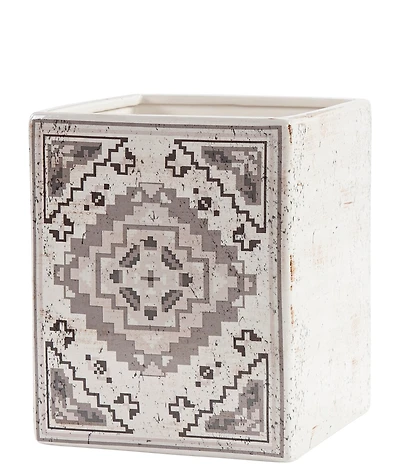 HiEnd Accents x Paseo Road Southwestern Dakota Ceramic Wastebasket