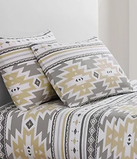 HiEnd Accents x Paseo Road Southwestern Desert Sage Cotton Sheet Set