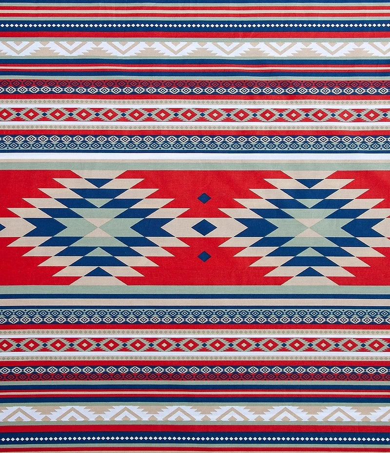 HiEnd Accents x Paseo Road Southwestern Geometric Pattern Del Sol Sheet Set